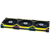 Lian Li Uni Fan SL Wireless 120 ARGB Reverse Blade, schwarz, LED-Steuerung, 120mm, 3er-Pack (12RSL1W3B)