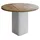 design möbel Beistelltisch CUBO Ø100 cm Metalltisch Wohnzimmertisch WEIß/WOTAN