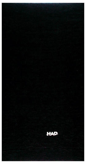 H.A.D. Fleece Multifunktionstuch, schwarz