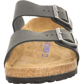 Birkenstock Arizona Weichbettung Naturleder geölt schwarz 46