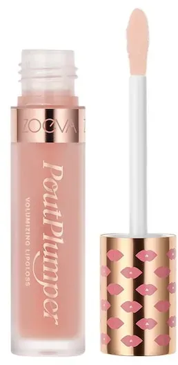 ZOEVA Make-up Lippen Pout Plumper Volumizing Lipgloss Light Rose