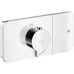 hansgrohe Axor One Fertigmontageset 45711800 Unterputz-Thermostatmodul, 1 Verbraucher, Edelstahl-Optik