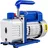 Vevor 3CFM Vakuumpumpe,1/4HP Vakuumpumpe Unterdruckpumpe, 220 V Unterdruckpumpe Vakuumgeräte Pumpe, 50HZ Unterdruckpumpe Vakuumgeräte Pumpe
