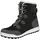 Guggen Mountain Winterstiefel Uni in Schwarz-Grau, | schwarz 36