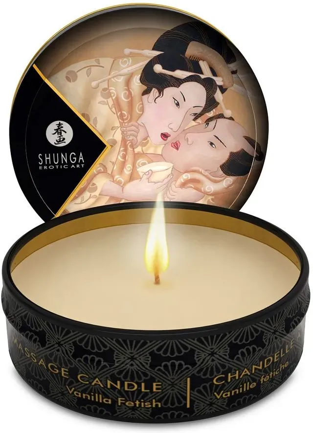 SHUNGA - MINI CARESS BY CANDELIGHT VANILLE MASSAGEKERZE 30 ML
