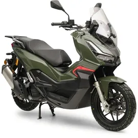 Burnout Motorroller Desert 125ccm ADV Grün
