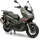 Burnout Motorroller Desert 125ccm ADV Grün