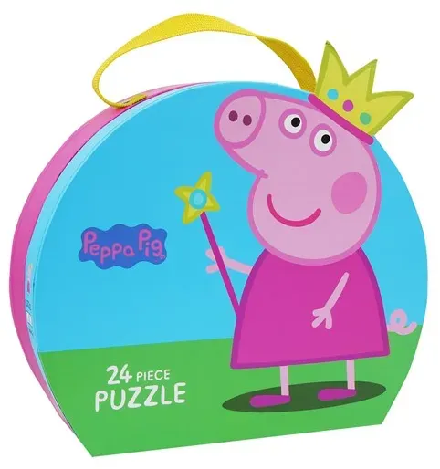 Peppa Pig - Puzzle Suitcase - Peppa Princess