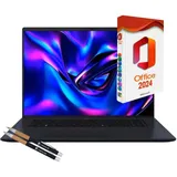 ASUS Vivobook 18 AI-7 445, 16GB DDR5-RAM, 4000GB SSD, (18"), beleuchtete Tastatur, USB-C-DP, Windows 11 Pro + MS Office 2024 Pro (Vollversion) - Schwarz