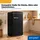 Exquisit RKS120-V-H-160C Vollraumkühlschrank (122 l, 895 mm hoch, Mattschwarz)