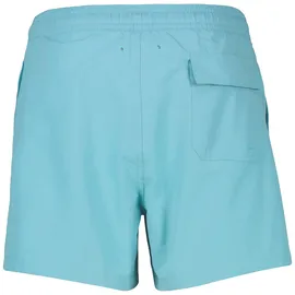 Lerros Strandshorts LERROS, Herren, Gr. 3XL, N-Gr, reef blau, Web, Obermaterial: 100% Polyester, unifarben, normal kniefrei, Hosen Strandshorts, aus Seersucker, mit Kordelzug