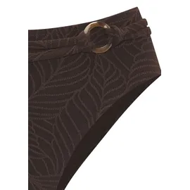 LASCANA Bikini-Hose Damen Braun 34
