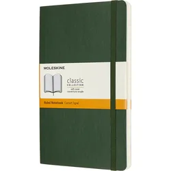 Moleskine Notizbuch L 192 Seiten Waldgrün liniert weicher Einband