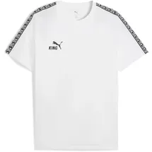 Puma teamKING schwarz/weiß XXL
