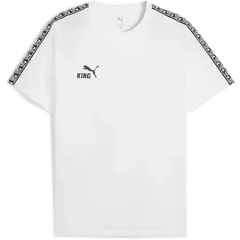 Puma teamKING schwarz/weiß XXL