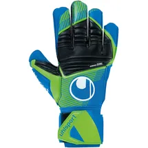 Uhlsport Aquasoft Torwarthandschuhe Pacific blau/fluo grün/we 8.5