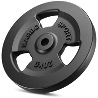 Tri-Grip Hantelscheibe Guss 20 kg mit ø31 mm Bohrung MW-O20-kier - Marbo Sport