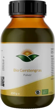 Bio Gerstengras Pulver, 200 g
