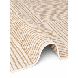 Ted Baker Nightingale Wendeteppich", jute weiß, B:200cm H:8mm L:300cm, Polypropylen, Teppiche, Teppich, Designteppich, Wetterfest, modern, Pflegeleicht, Wohnzimmer, Terrasse