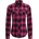 Turnup Checked Flanell Shirt Wildviolet/Black XXL
