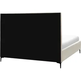 Beliani Sezanne 180 x 200 cm Cremeweiß