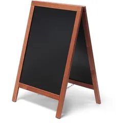 SHOWDOWN Displays Showdown Kundenstopper Tafel Economy - 55x85cm - Holz - Hellbraun