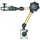 Grattec HOLDTEC Magnet-Messstativ 800N mit Feineinstellung am Arm 321mm IBT