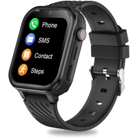 DDIOYIUR 4G Smartwatch Kinder mit GPS und Telefon, Smart Watch Kinder mit WiFi, Videoanruf, 2 Kamera, SOS, Schulmodus, Kinder Smartwatch für Jungen und Mädchen 4–16 Jahren.