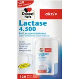 Doppelherz Lactase 4.500 - bei Lactose-Intoleranz - Lactase verbessert die Lactoseverdauung – 3er Pack (3 x 120 Tabletten im praktischen Klickspender)