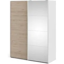 VCM Schiebetürenschrank Veto 150 x 201 x 61 cm Weiß