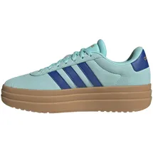 adidas VL Court Bold Flash Aqua / Royal Blue / Gold Metallic 38