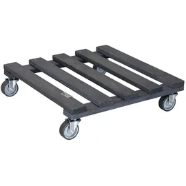 wagner® design yourself Pflanzenroller 38 x 38 x 9,5 cm Holz anthrazit