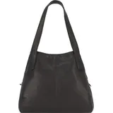Cowboysbag Cow Crust Alberton Schultertasche Leder 32 cm schwarz