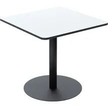 Paperflow Bistrotisch Mezzo 80 x 80 x 75 cm Weiß