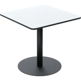 Paperflow Bistrotisch Mezzo 80 x 80 x 75 cm Weiß