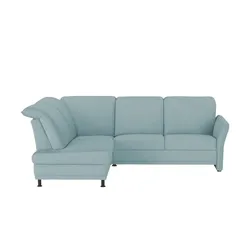 Polstermöbel Oelsa Ecksofa  Mallorca ¦ blau ¦ Maße (cm): B: 258 H: 92 T: 198.0