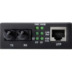Digitus DN-82110-1 LAN, ST Duplex Netzwerk-Medienkonverter 1 GBit/s