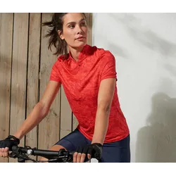 Tchibo - Kurzarm-Radtrikot - Damen - Gr. S - orange