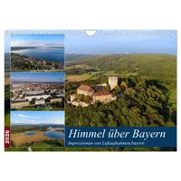 Calvendo Himmel über Bayern (Wandkalender 2026 DIN A4 quer),