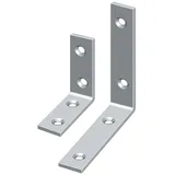 FP Bastlerwinkel L.50 mm B.10 mm S.1,8 mm Stahl Blau/Chromatiert 50 Stück