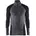 Zippkragen-Unterhemd Warm grau/schwarz 5XL