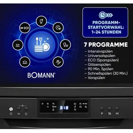 Bomann GSP 7419 schwarz