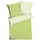 Traumschlaf Mako-Satin Gestreift Grün 200 x 200 cm + 2 x 80 x 80 cm