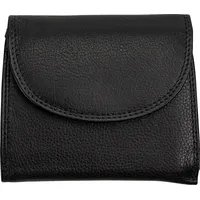 Josephine Osthoff Handtaschen-Manufaktur Josephine Osthoff Geldbörse Damen Leder Gross Portemonnaie KleinGeldbörse Herren Kreditkartenetui Münzbörse Geldbeutel mit Münzfach echt Leder... - Schwarz