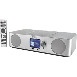 Soundmaster ICD2060SI Internet/DAB+/UKW-Radio - Schwarz/Silber