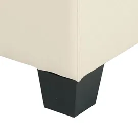 MCW Sessel Moncalieri Kunstleder 82 x 76 x 72 cm Braun mit Rollen