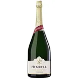 Henkell Sekt Trocken (1 x 3 l) - Veganer Sekt in großer Doppelmagnum Flasche, zum Verschenken, als Geschenk, zur Hochzeit, fruchtig frisch, feinperlig, VEGAN