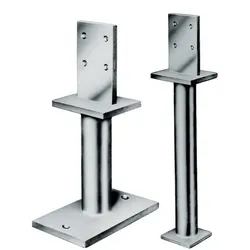 SIMPSON Strong-Tie Stützenfuß PIS/PISB 100x80x10mm STA st.verz.z.Schr. - PISB160G-B