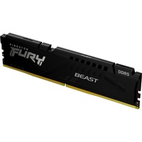 Kingston FURY Beast Schwarz DIMM 16GB DDR5-6000, CL36-38-38, on-die