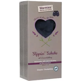 Warmies Slippies Classic dunkelblau Gr. 41-45